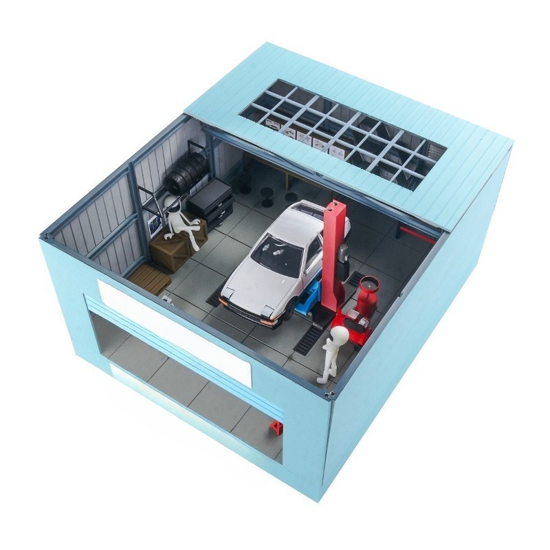 Workshop Tools 3D Model - نموذج مصغر لورشة صيانة سيارات التحكم