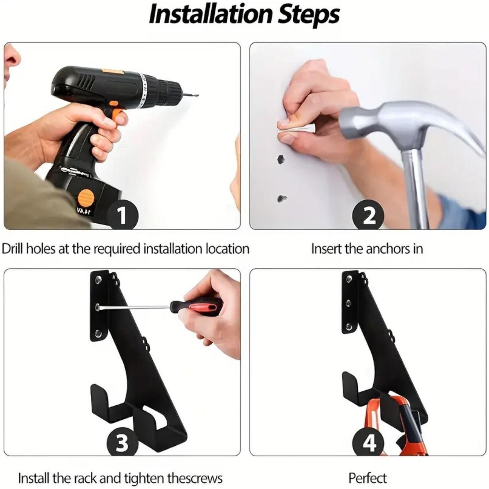 شماعات المنشار جدار جبل مساحة  - مراجعة Workshop Tools Hanger وسعره