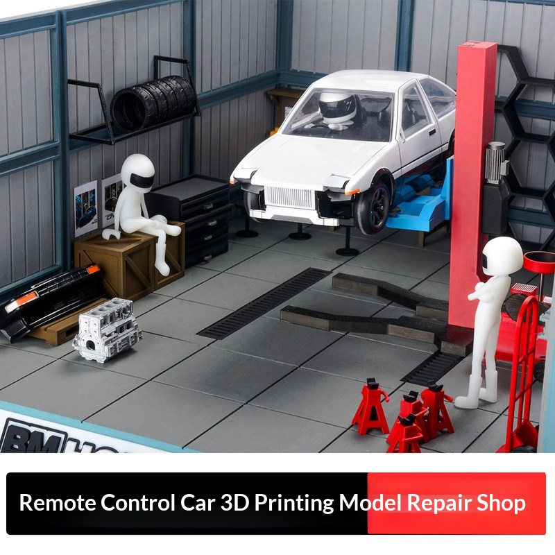 نموذج ورشة إصلاح سيارات التحكم - مراجعة Workshop Tools 3D Model وسعره